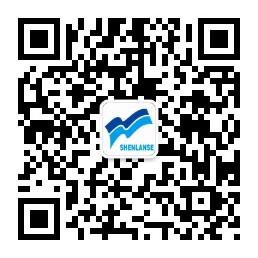 深蓝色装饰微信公众号